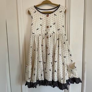 Sweet honey raven dress 6y